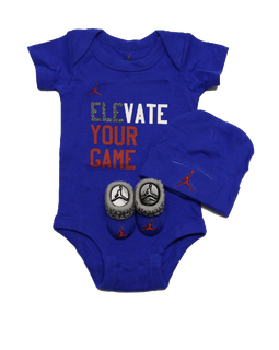 Air Jordan Baby infant 3Pcs sets bodysuit layette oneies